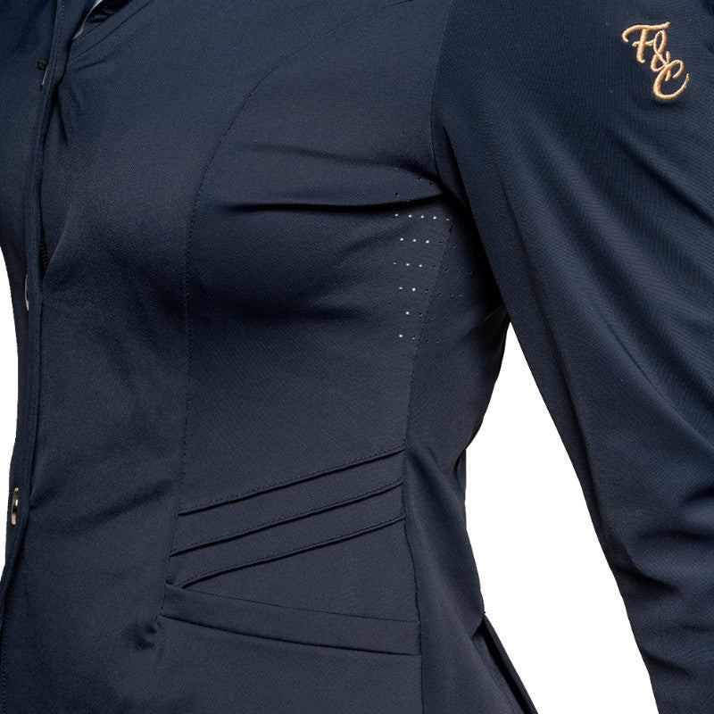 Flags & Cup - Veste de concours femme Victoria marine