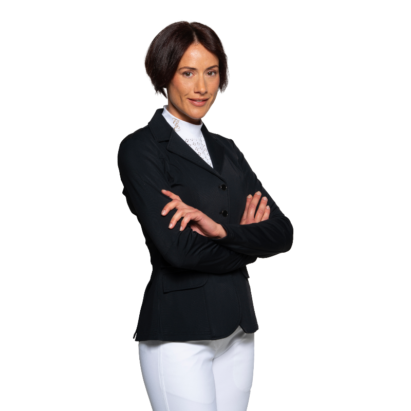 Flags & Cup - Veste de concours technique femme Chiara noir