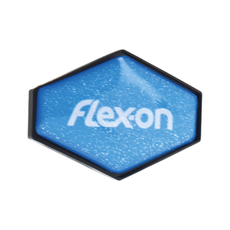 Flex On - Sticker casque Armet bleu cyan silver | - Ohlala