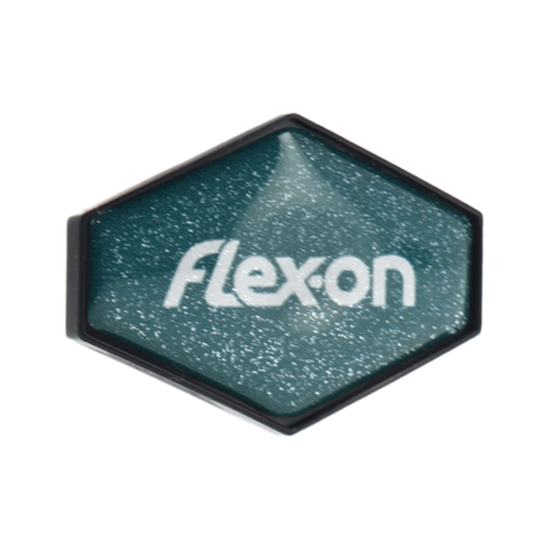 Flex On - Sticker casque Armet vert anglais silver