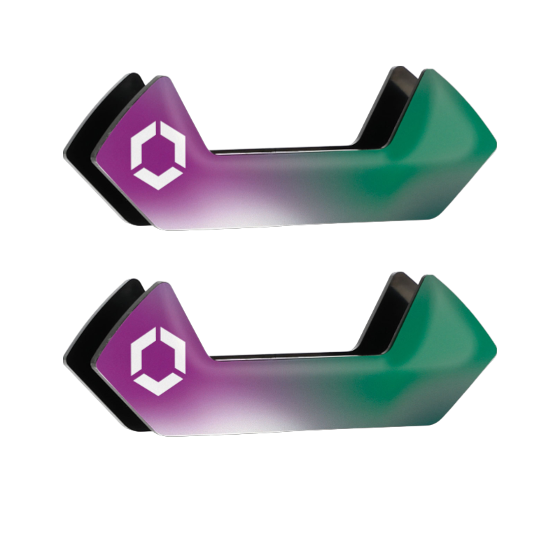 Flex On - Stickers Safe On Gradient vert/ violet