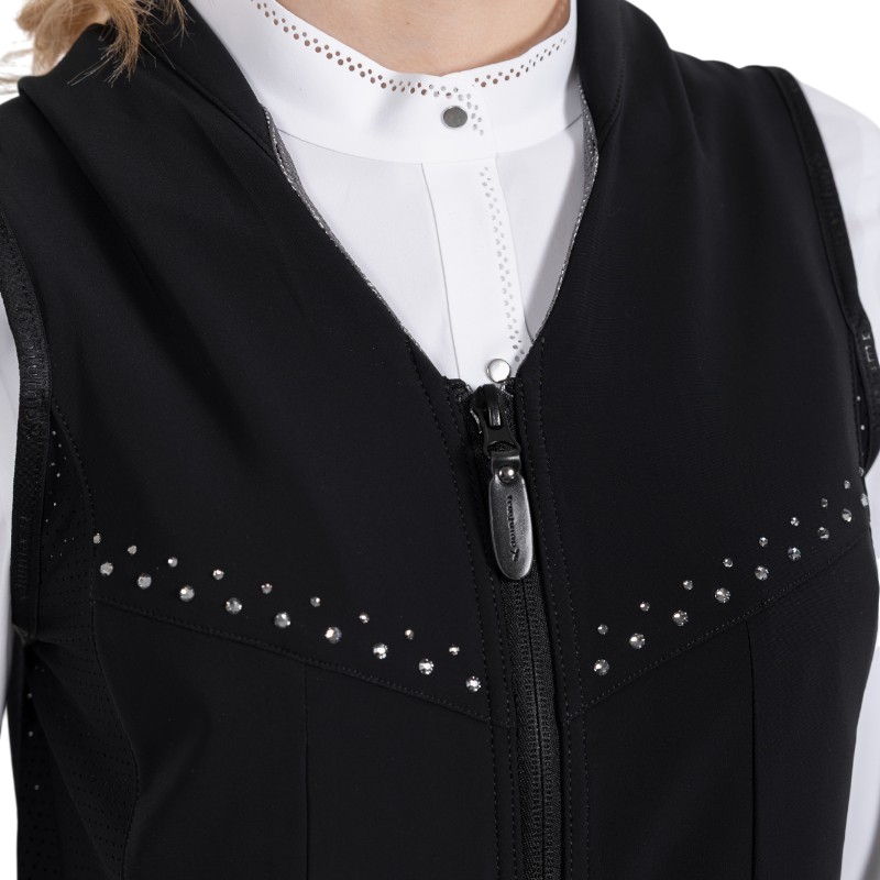 Freejump - Gilet airbag junior Crystal Preciosa noir
