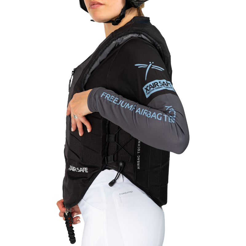 Freejump - Gilet airbag de cross junior X'Air Safe noir