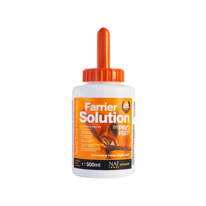 NAF - Huile nourrissante pour sabots Farrier Solution 500 ml