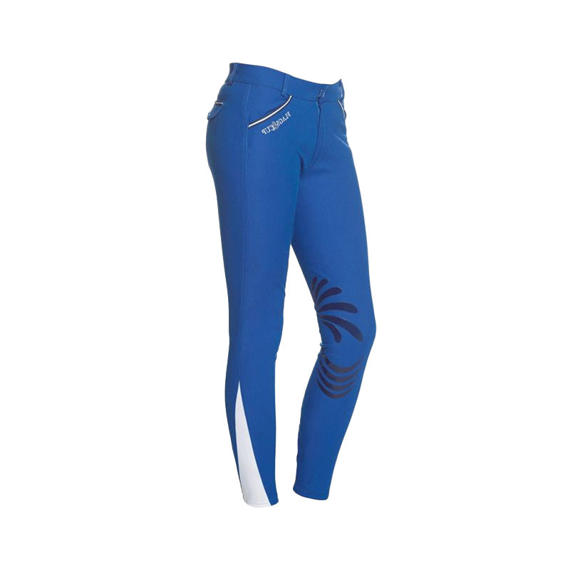 Flags & Cup - Pantalon d'équitation femme Cayenne bleu roi