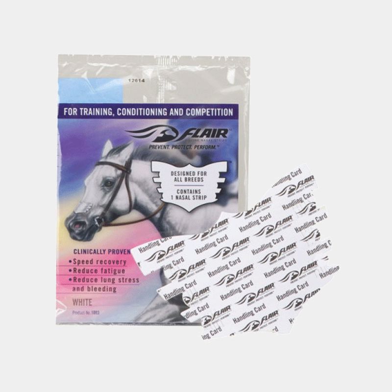 Horse Master - Bande nasale Flair Nasal Strip blanc | - Ohlala