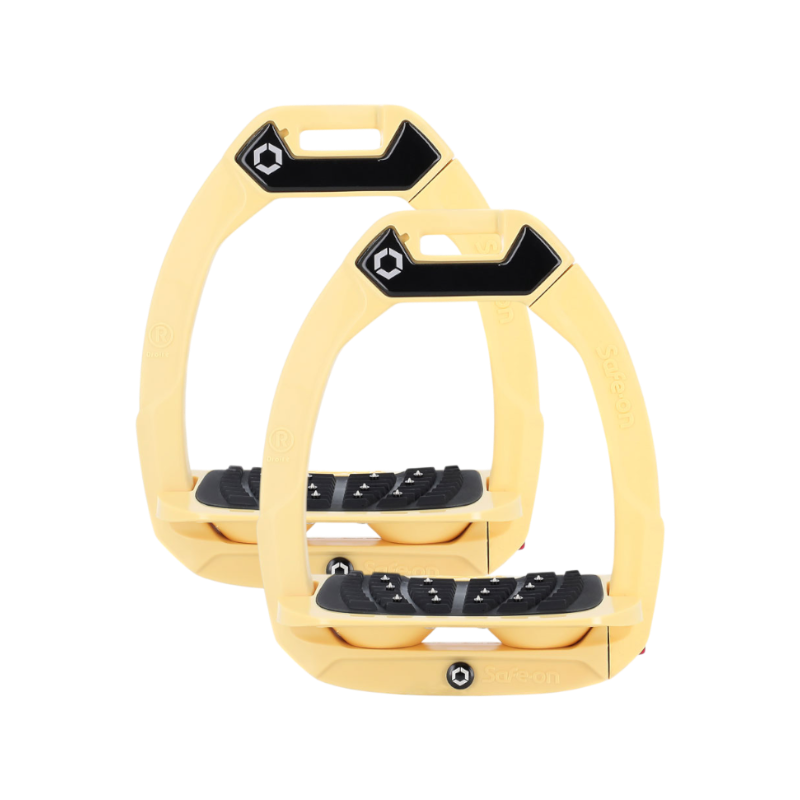 Flex On - Édition limitée - Étriers Safe On pale banana