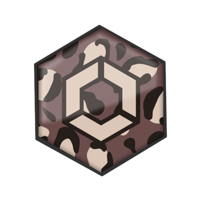 Flex On - Sticker casque Armet Trex On Leo full choco