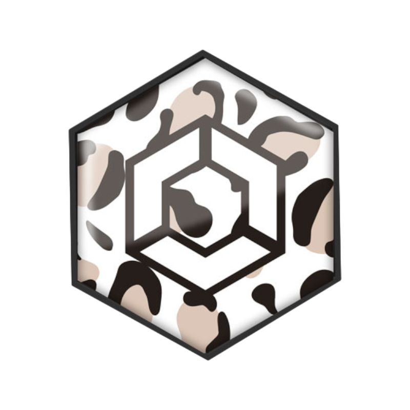 Flex On - Sticker casque Armet Trex On Leo blanc