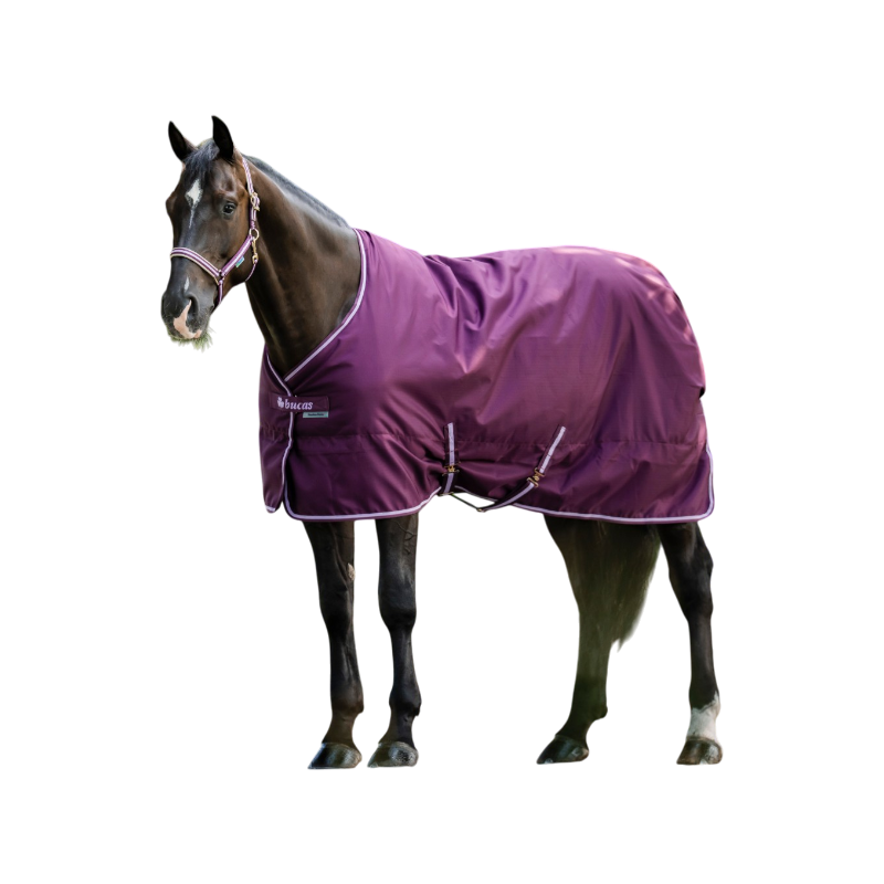 Bucas - Couverture de box Freedom Stable 300 blackberry 300g