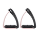 Freejump - Stijgbeugels Soft'Up Pro 2 Zwart/Powder Pink