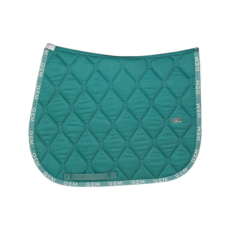 GEM - Tapis de selle Love bleu pacifique