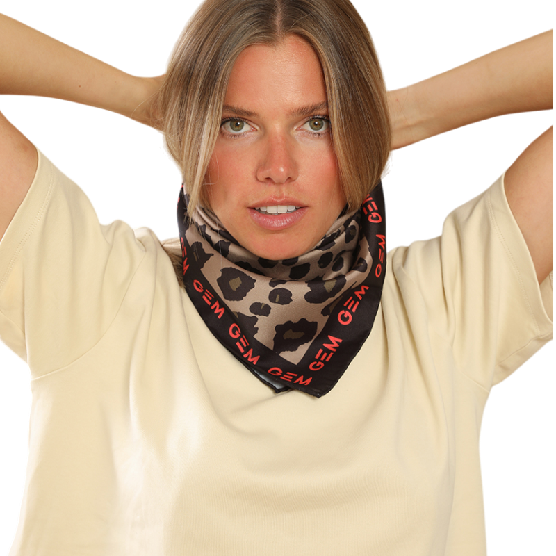 GEM - Foulard léopard