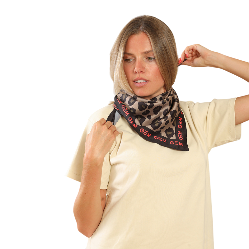 GEM - Foulard léopard