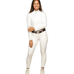 GEM - Pantalon d'équitation femme Cooper blanc | - Ohlala