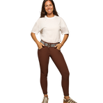 GEM - Pantalon d'équitation femme Cooper chocolat | - Ohlala