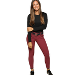 GEM - Pantalon d'équitation femme Cooper raisin | - Ohlala