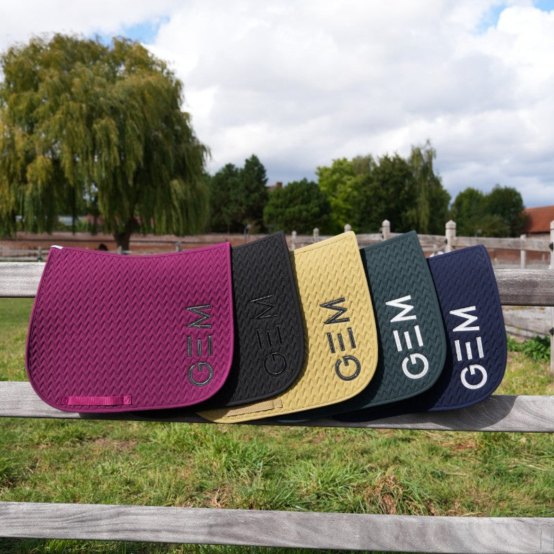 GEM - Tapis de selle Ten vert sapin