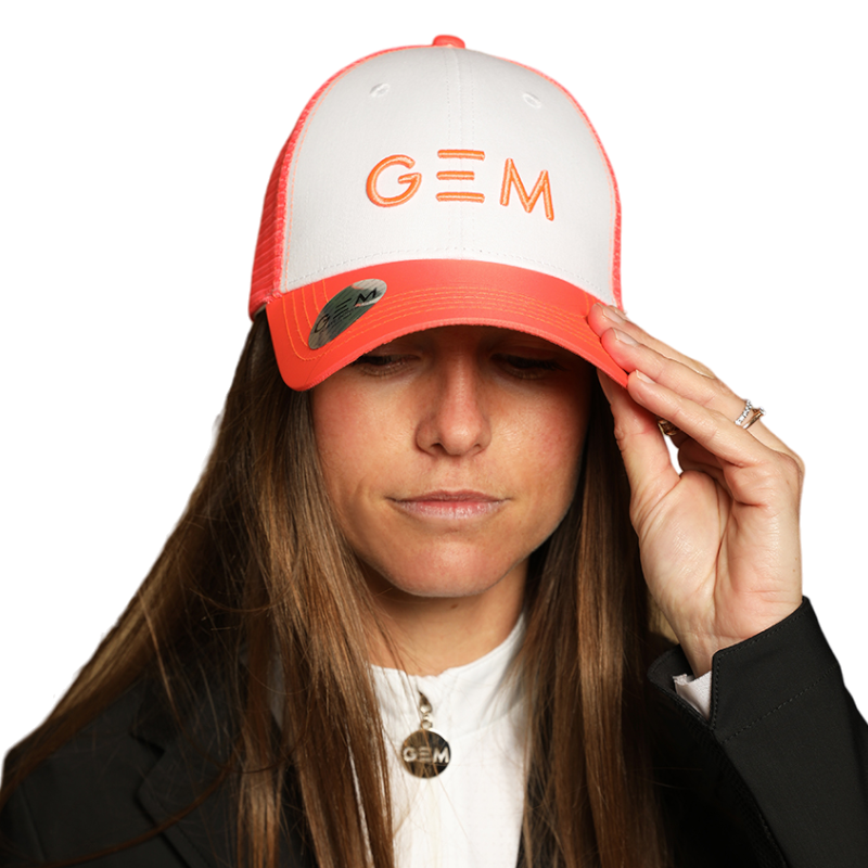 GEM - Casquette Ninja corail