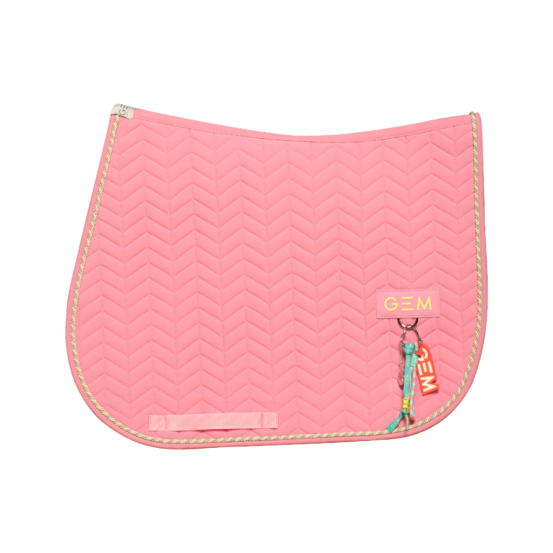 GEM - Tapis de selle Pasta rose