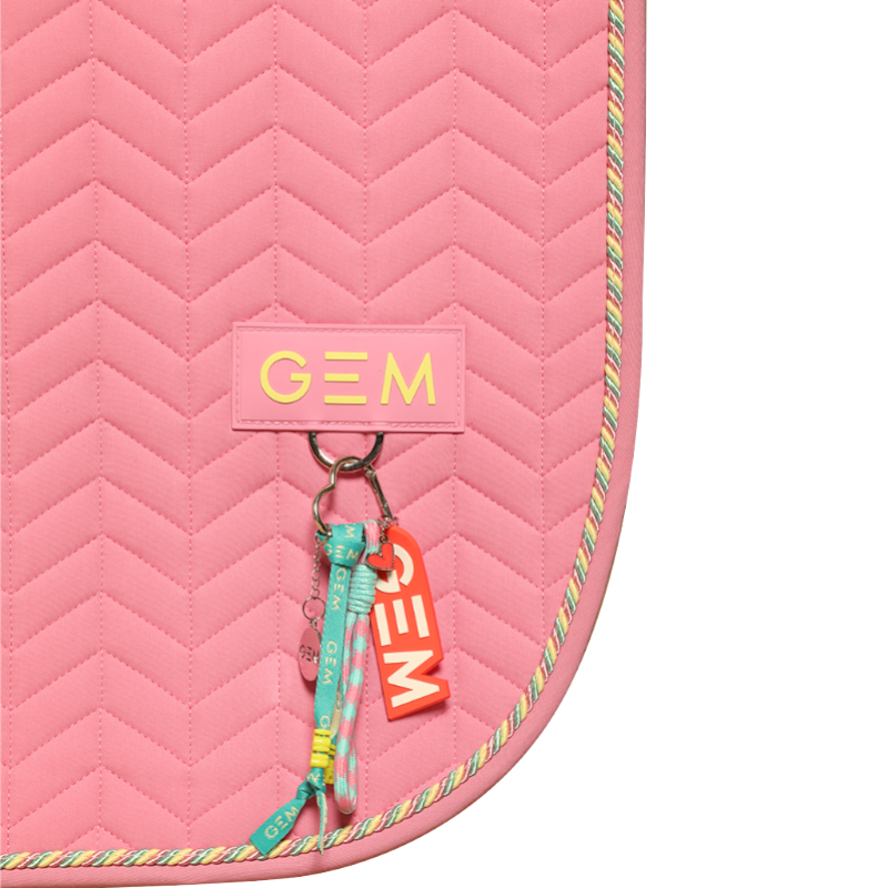 GEM - Tapis de selle Pasta rose