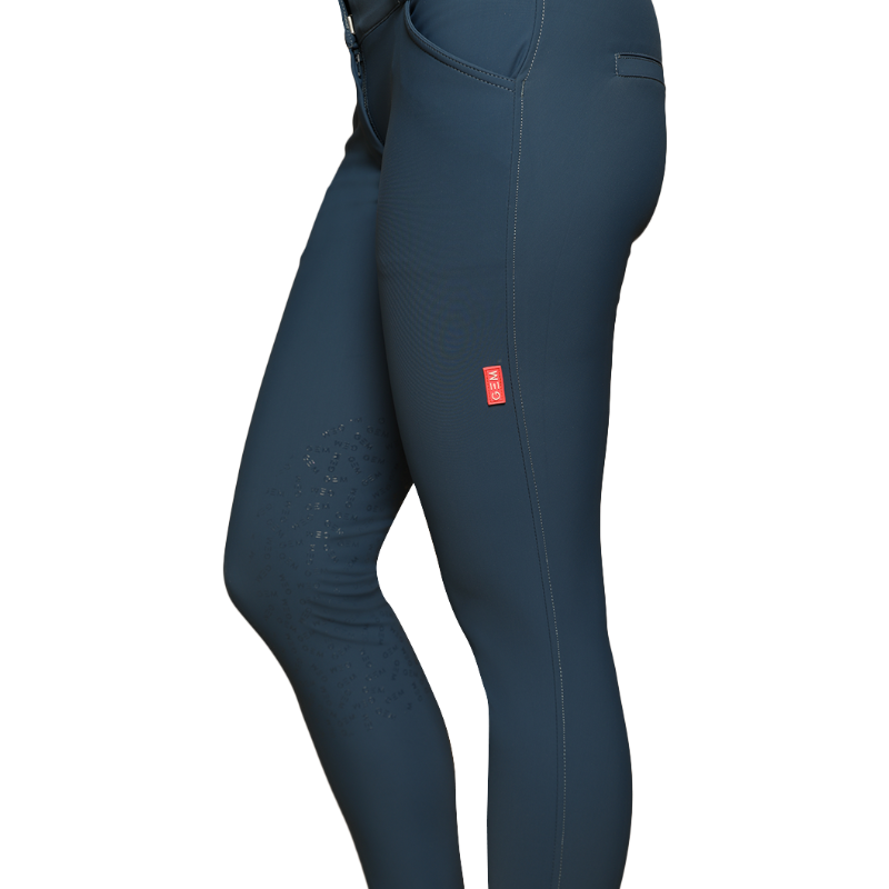 GEM - Pantalon d'équitation femme John bleu celtique