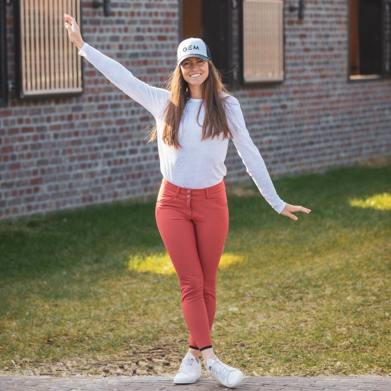 GEM - Pantalon d'équitation femme John tandoori spice