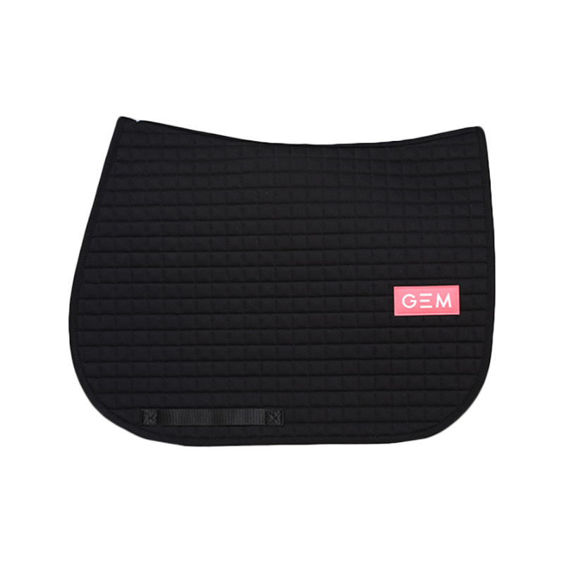 GEM - Tapis de selle Leo noir