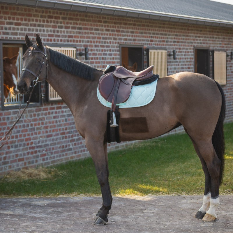 GEM - Tapis de selle Love menthe