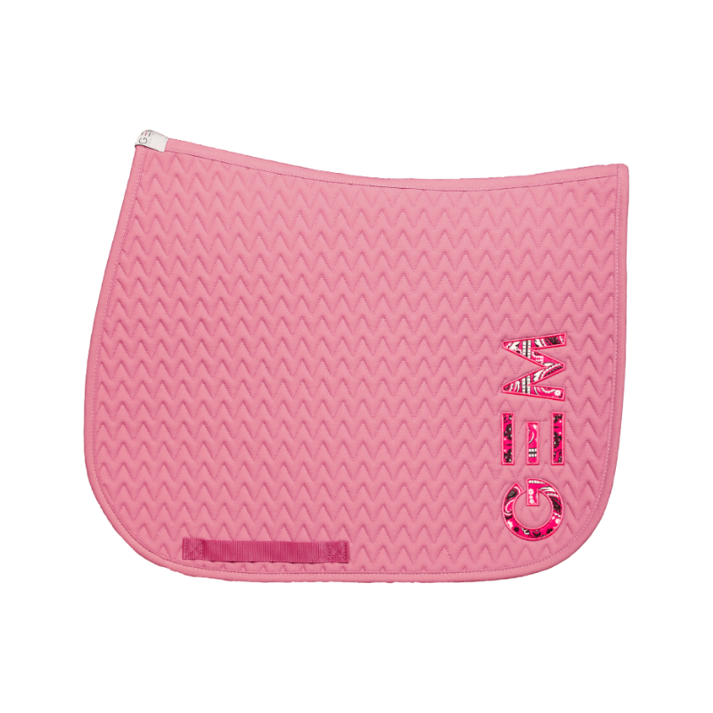 GEM - Tapis de selle Ten rose bandana
