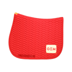 GEM - Tapis de selle Touc Touc rouge