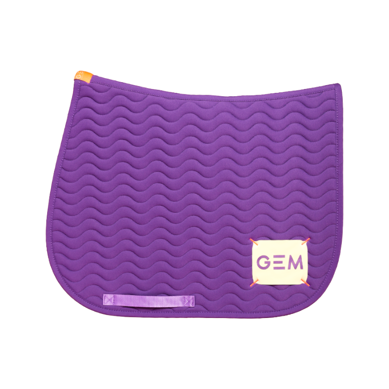 GEM - Tapis de selle Touc Touc violet