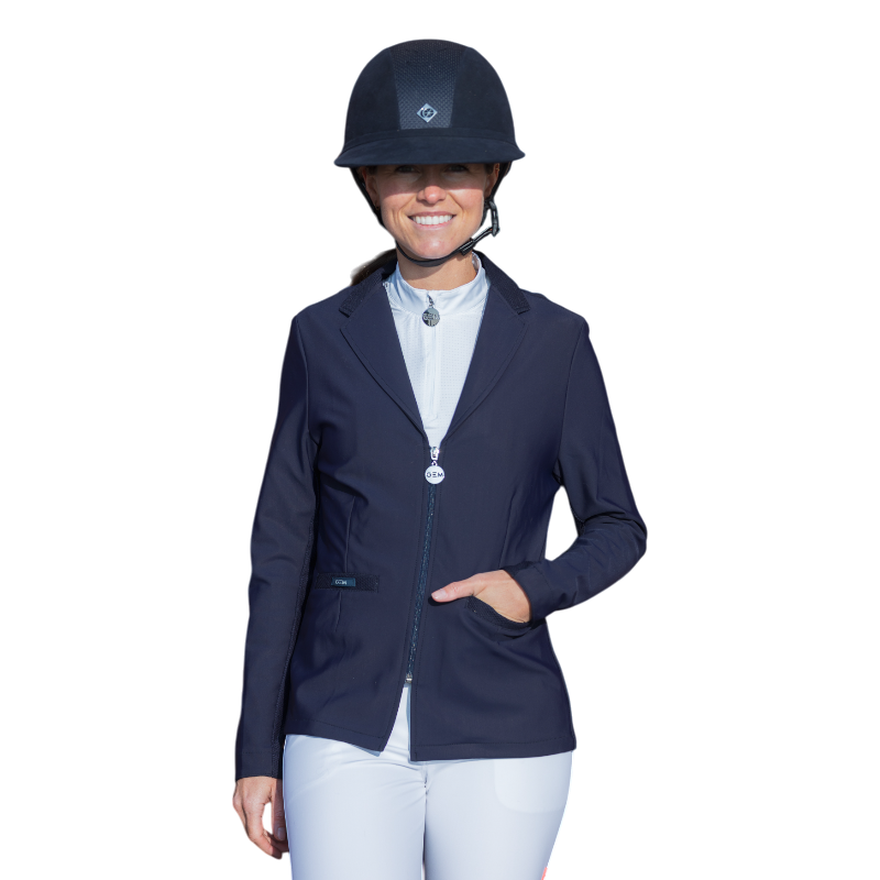 GEM - Veste de concours femme Jinger marine