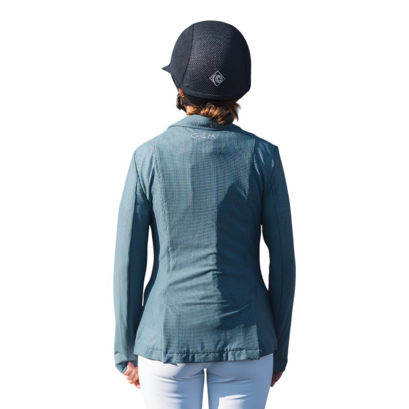 GEM - Veste de concours femme Mesh bleu orage | - Ohlala