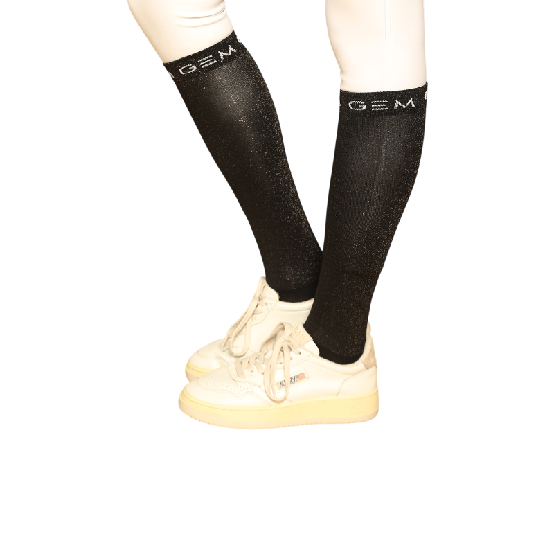GEM - Chaussettes Jelly noir