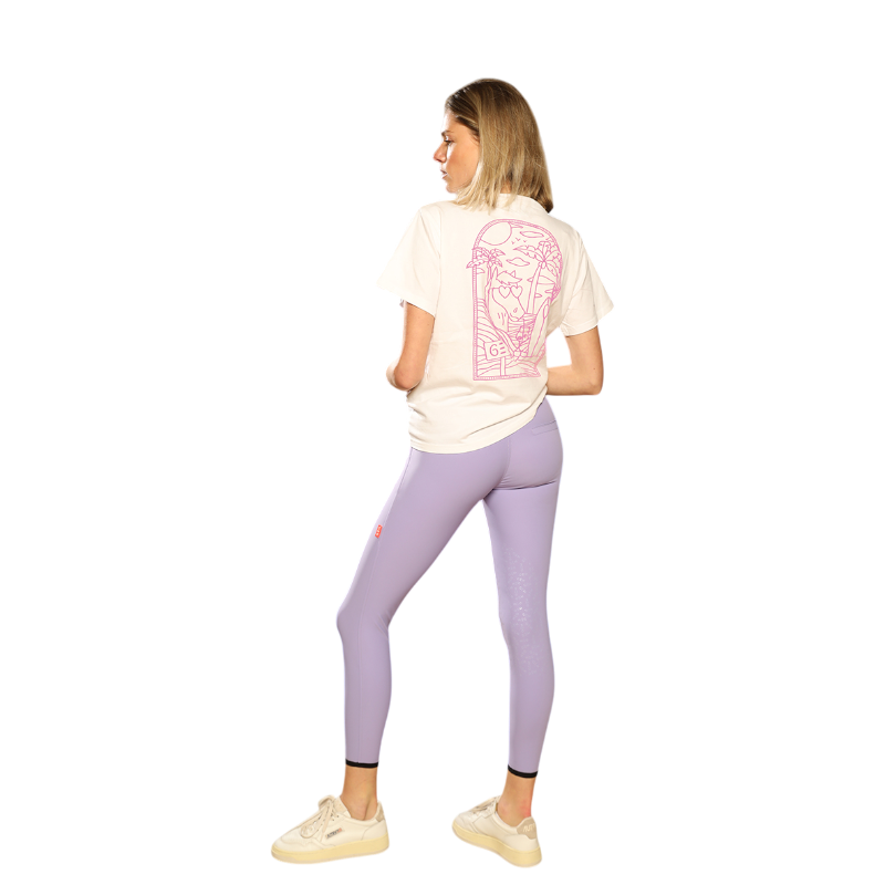 GEM - Pantalon d'équitation femme John violette