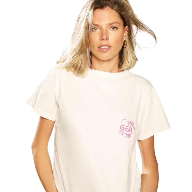 GEM - Tee-shirt pour femme Maho blanc