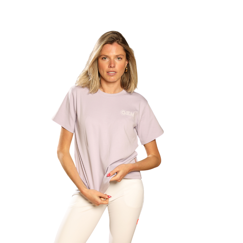 GEM - Tee-shirt pour femme Sunshine lilas