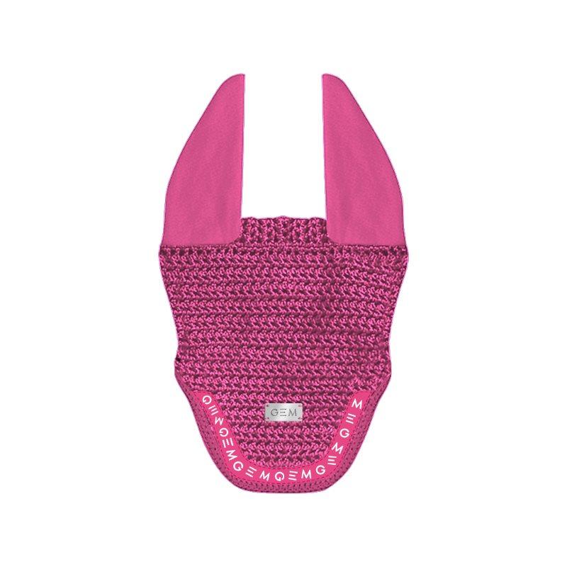 GEM - Bonnet court Essentiel rose/ blanc