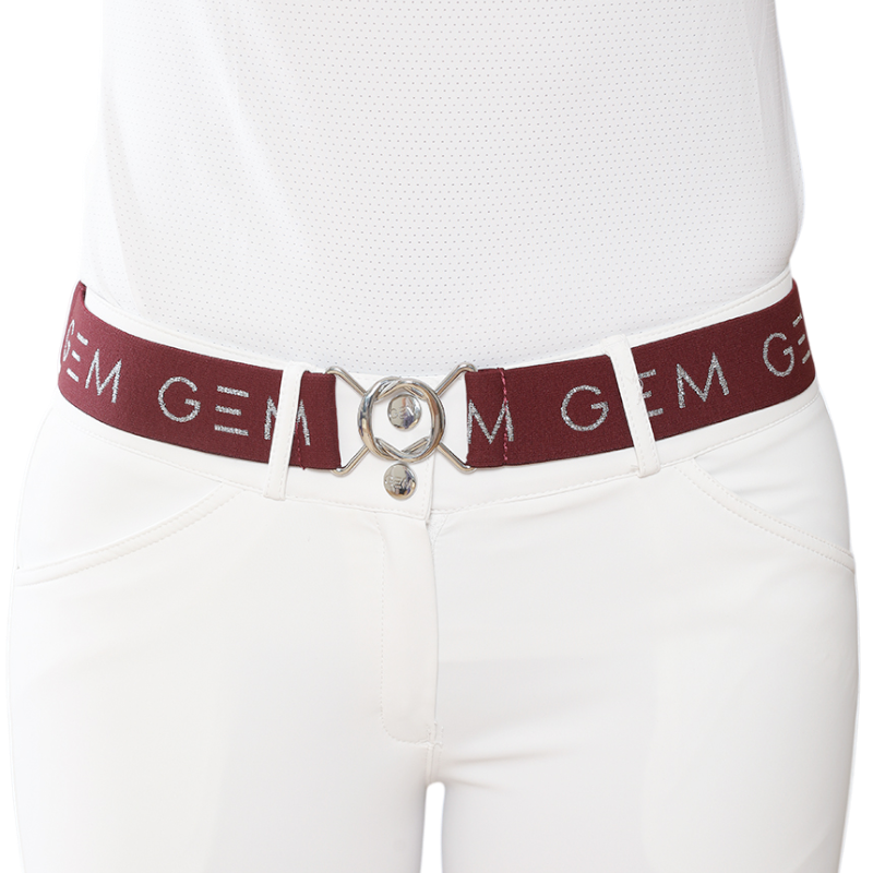 GEM - Ceinture Zaza bordeaux