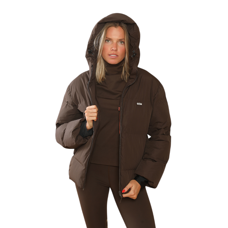 GEM - Doudoune femme Royale brownie