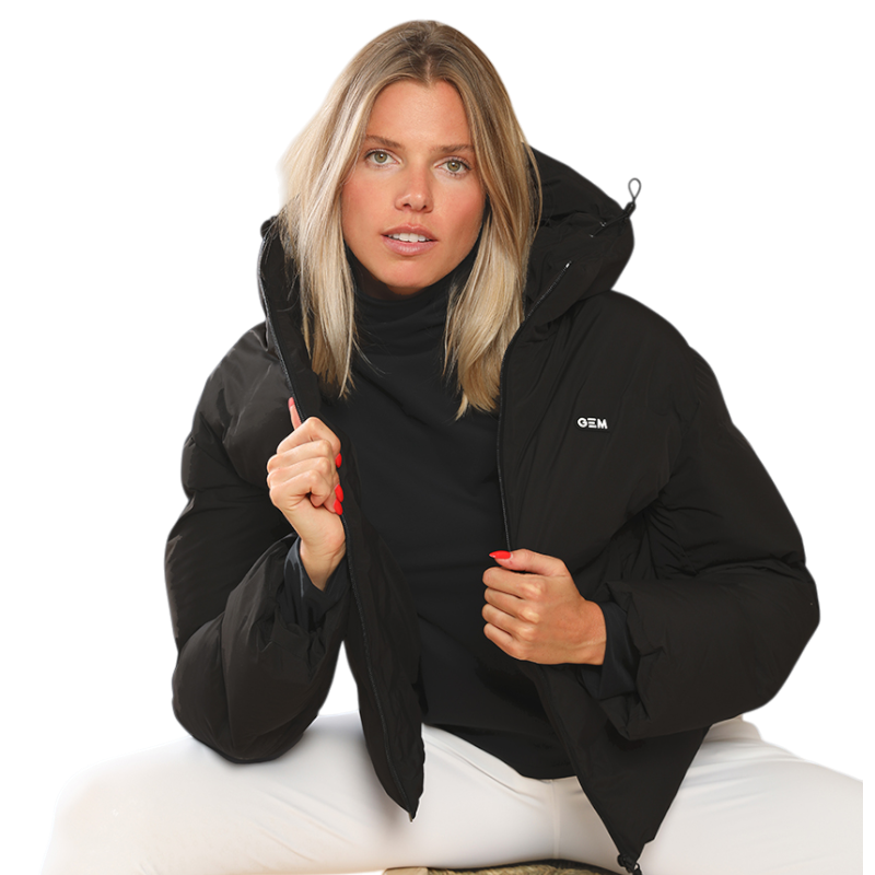 GEM - Doudoune femme Royale noir