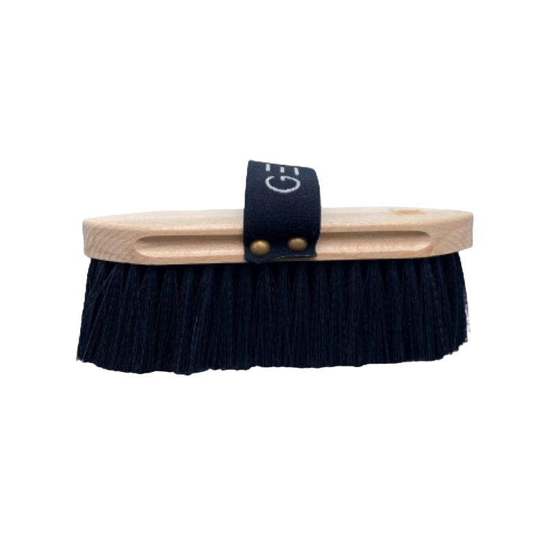 GEM Equitation - Brosse à poils longs en bois