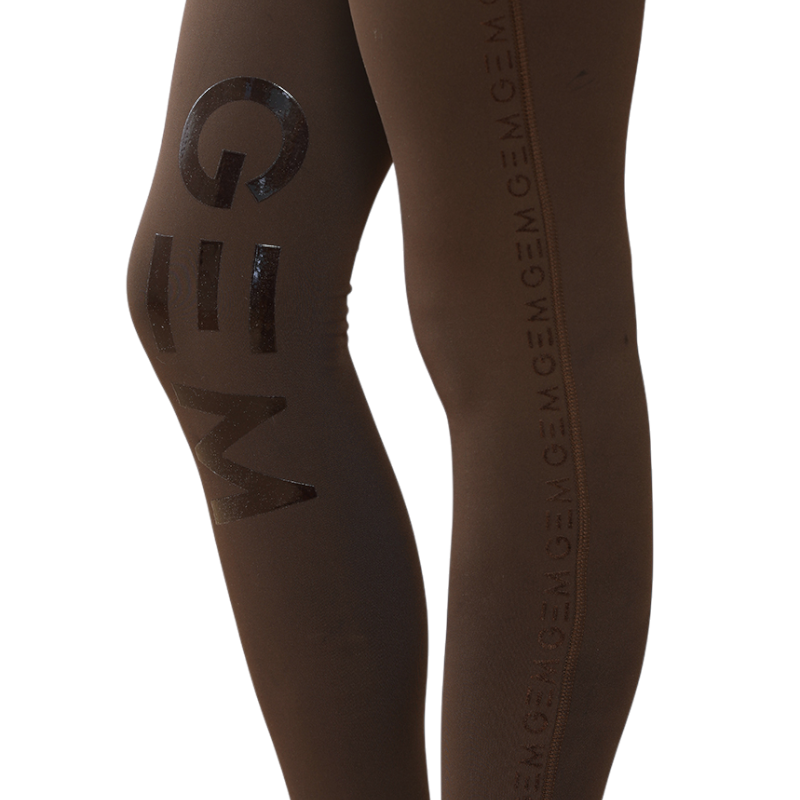 GEM - Legging d'équitation femme Manhattan chocolat