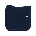GEM - Tapis de dressage Essentiel marine/ logo bordeaux