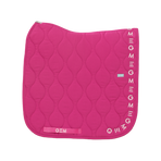 GEM - Tapis de dressage Essentiel rose magenta/ logo blanc