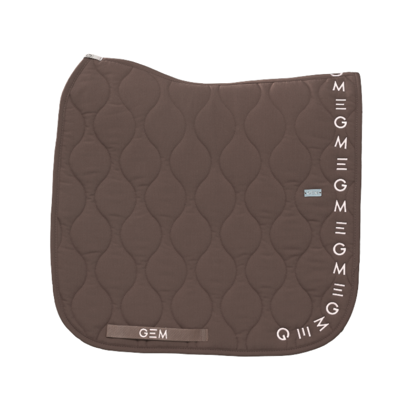 GEM - Tapis de dressage Essentiel tiramisu/ logo écru