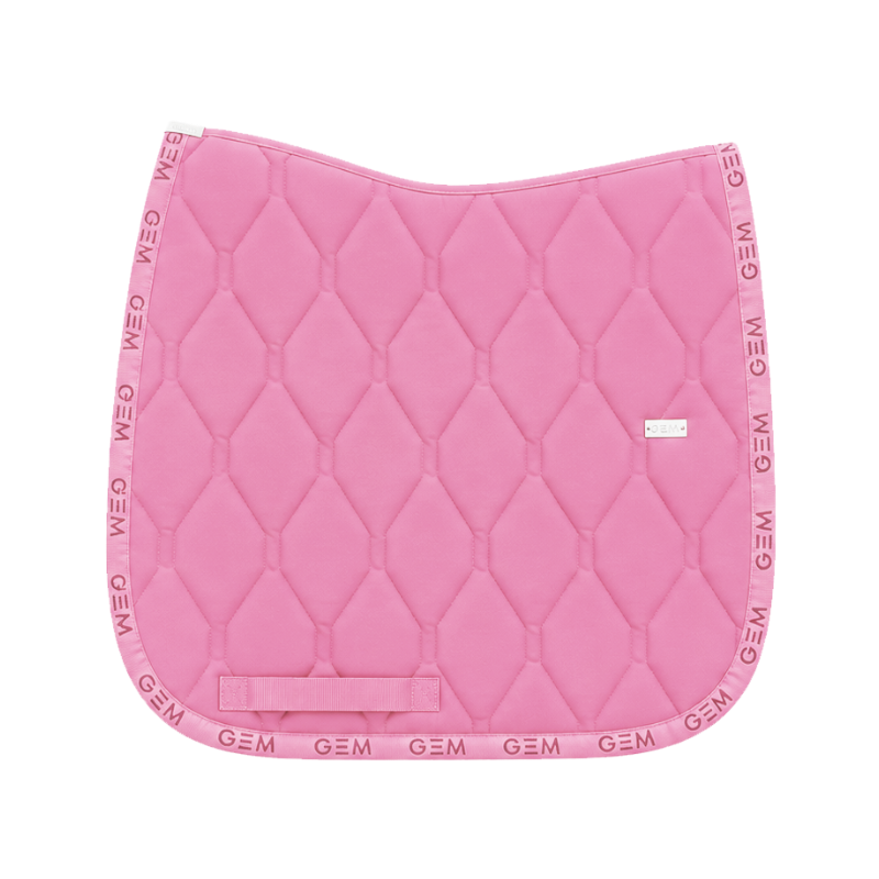 GEM - Tapis de dressage Love rose pailleté