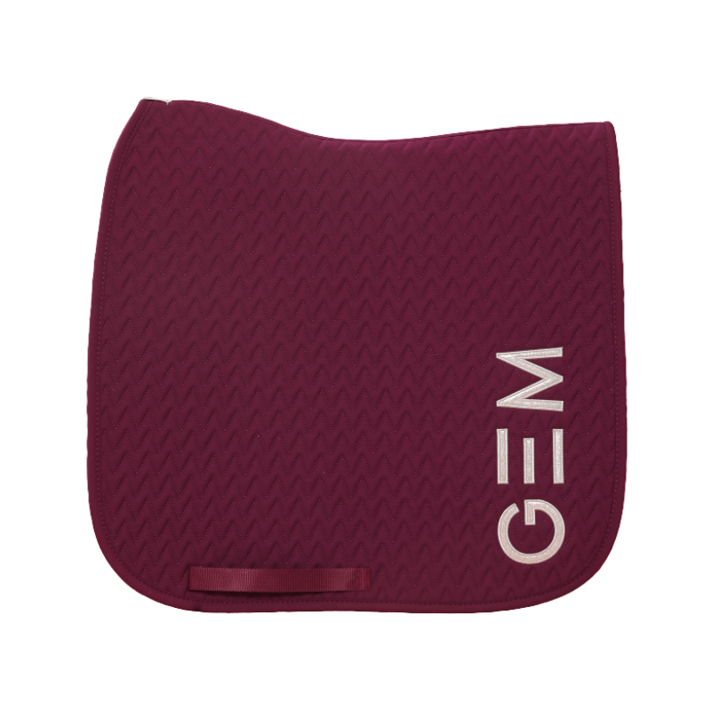 GEM - Tapis de dressage Ten bordeaux
