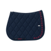 Tapis de selle Essentiel marine/ logo bordeaux - GEM
